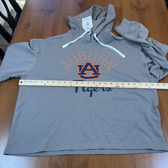 Auburn Tigers Hoodie Mens‎ Large NCAA Football Pullover Sweatshirt Champion New - Picture 8 of 10